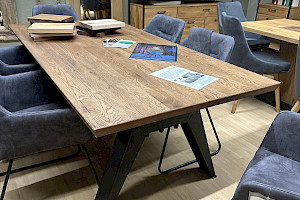 Esstisch Palermo, Eiche rustikal oiled Bassano