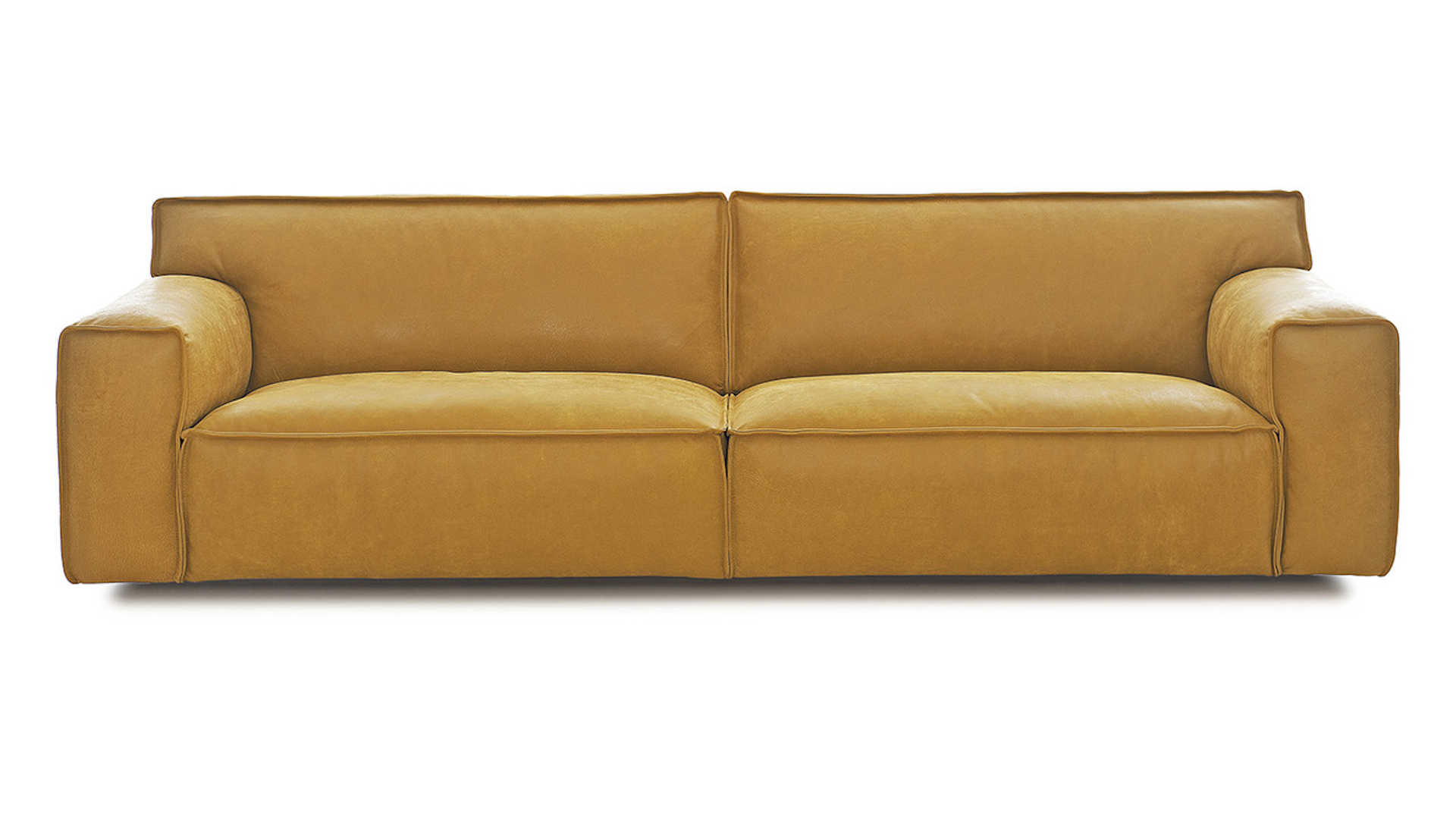 Ledersofa Z22020 - robuster 4-Sitzer