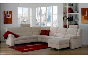 Polstergarnitur Z21951 - Stoffbezug, inkl. Komfort-Funktionen