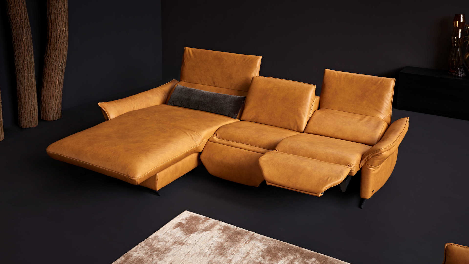 Polstergarnitur Z21952 - Leder, inkl. Funktion