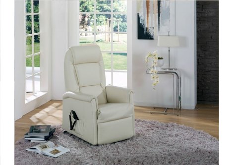 Fernseh- und Relaxsessel Z21984 - Leder; Mini-Mini, verstellbar (Basic)