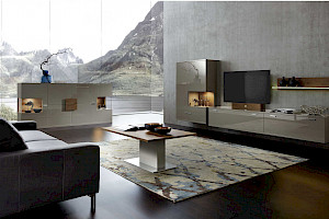 Wohnwand Z21942 - Lack in seiner schönsten Form