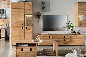 Wohnwand Massivholz Z21912