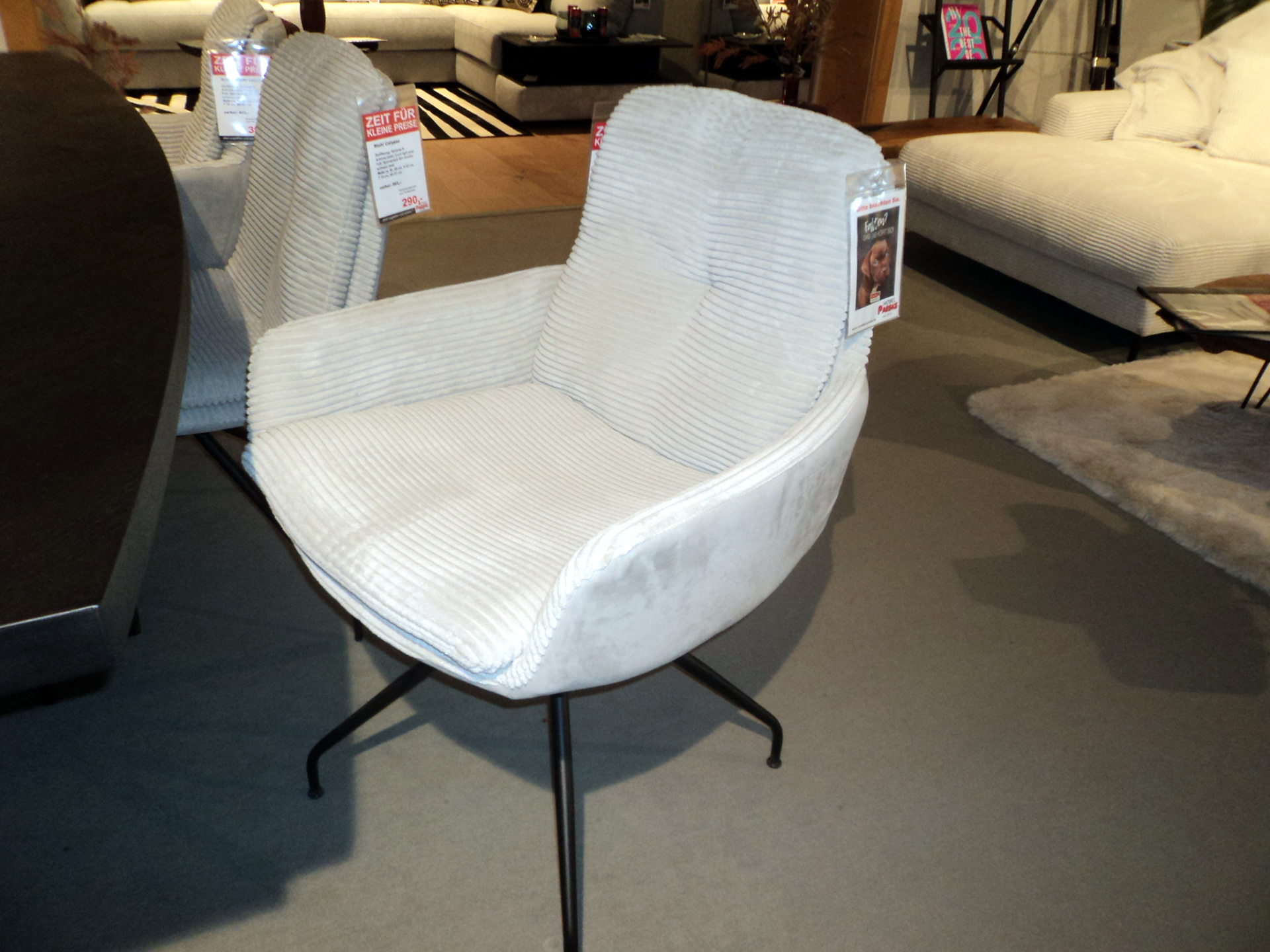 Drehbarer Armlehnstuhl Calypso von Candy