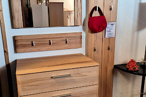 Massivholzgarderobe PADUA 4-teilig