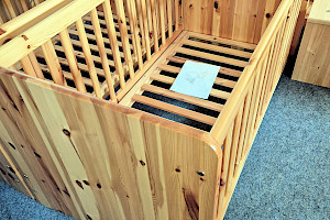 Kinderbett Kiefer natur lackiert