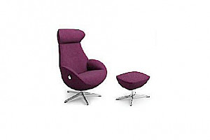 Einzelsessel Z22092-1 - Memoryfunktion, inkl. Hocker