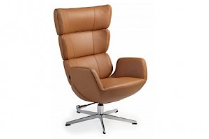 Ledersessel Z22089 - drehbar, Kippfunktion