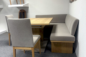 Eckbankgruppe XL-Dining, Wildeiche Samtlack