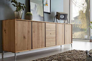 Sideboard Massivholz Wildeiche Z22178