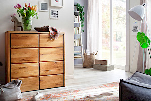 Kommode Massivholz Wildeiche Z22181-1