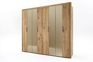 Kleiderschrank Wildeiche massiv Z22182