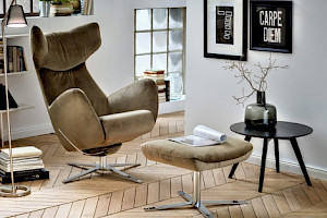 Einzelsessel Stoffbezug drehbar - Z22260