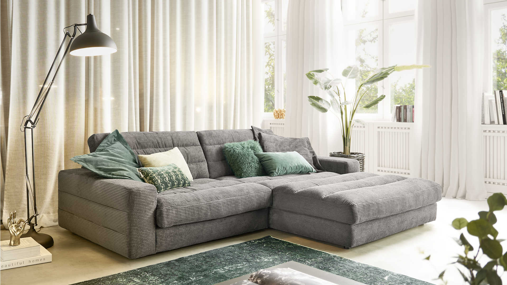 Polstergarnitur Cordbezug Z22289