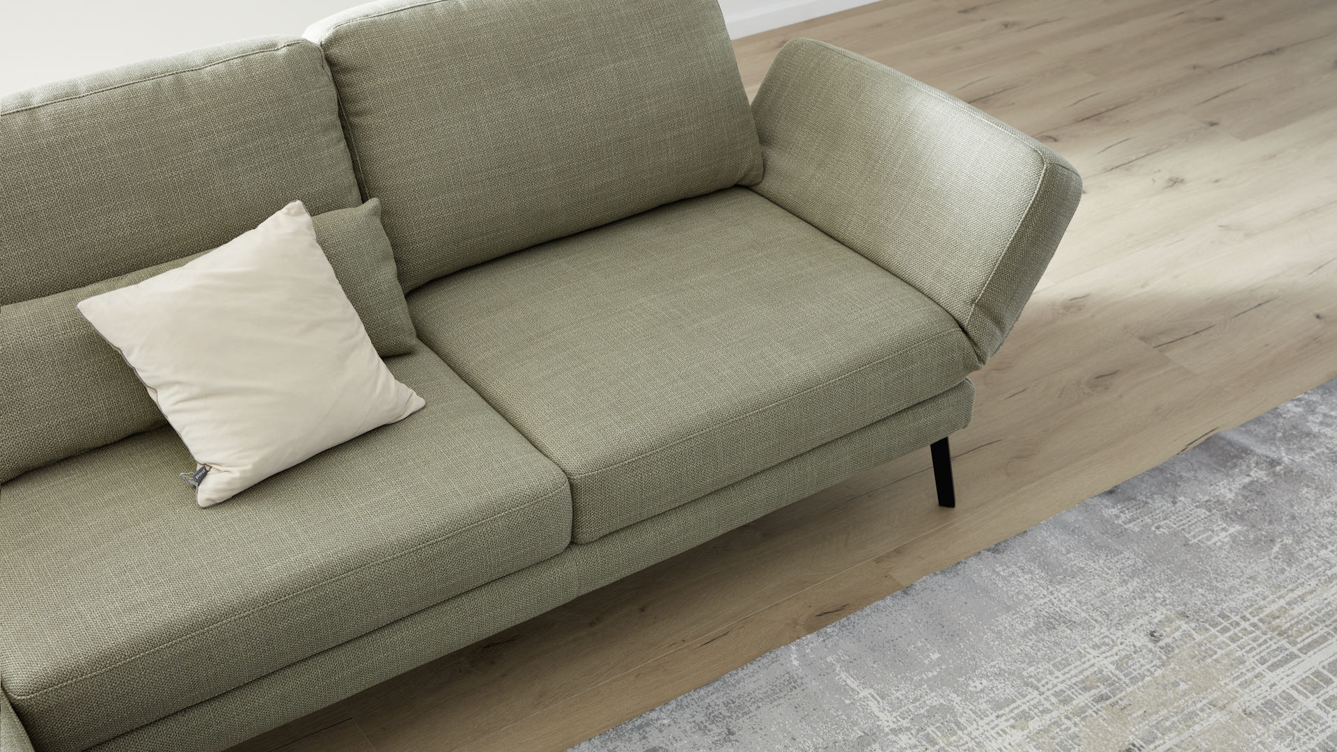 Polstergarnitur mit Longchair Z22282