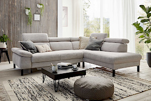 Polstergarnitur Z22235 - Stoffbezug, Federkern