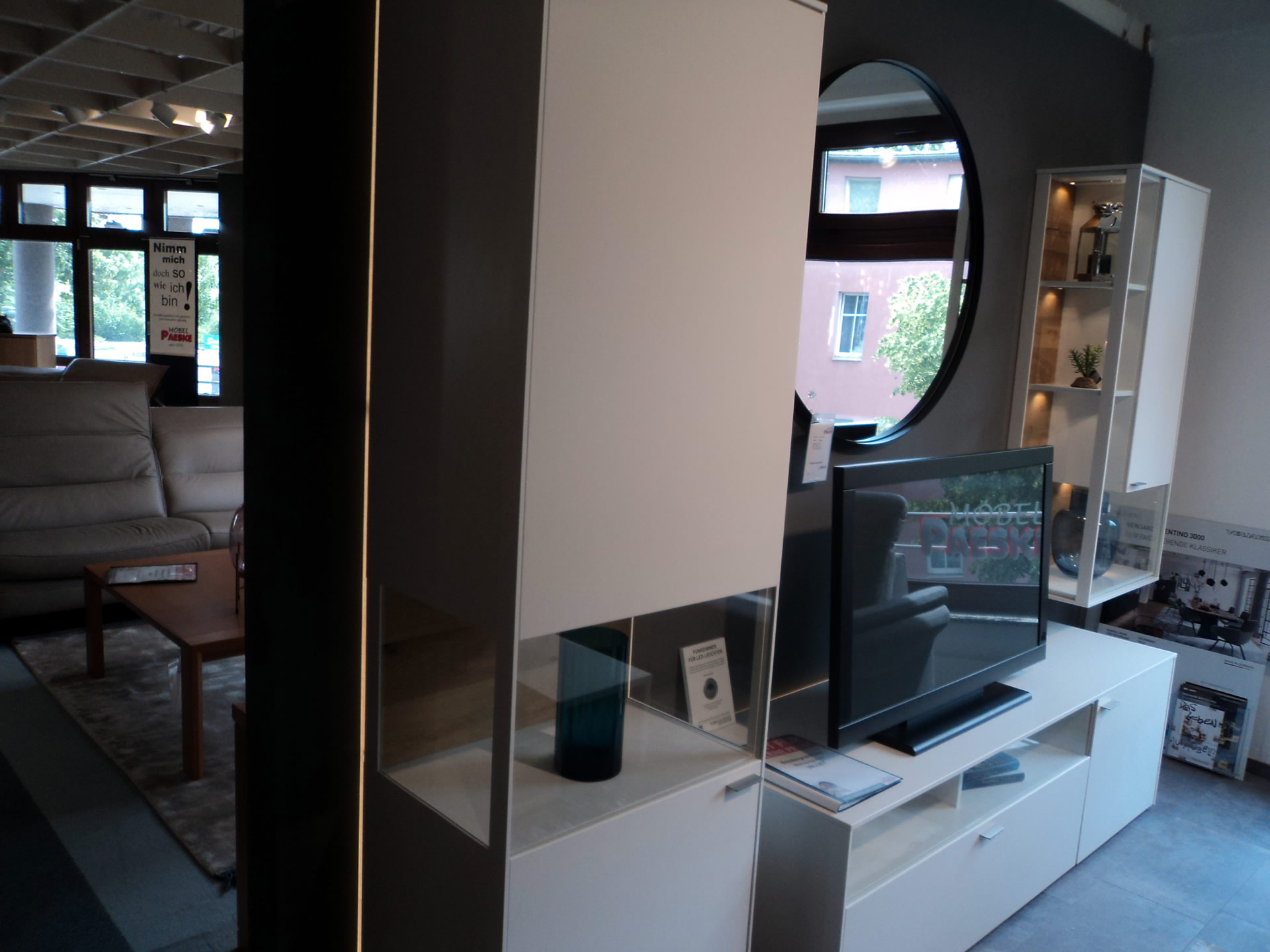 Venjakob Wohnkombi in Lack kristallweiß