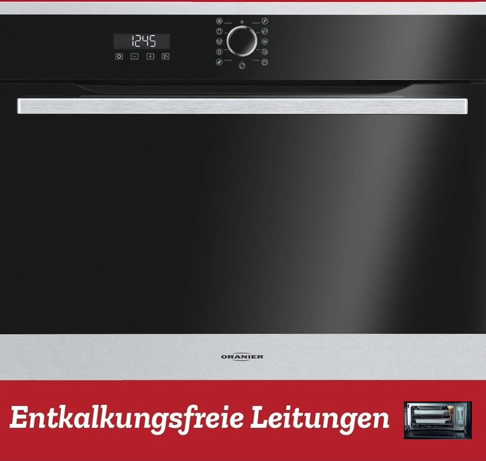 Dampfgarer Höhe 45 cm mit 11 Programmen nur € 490,