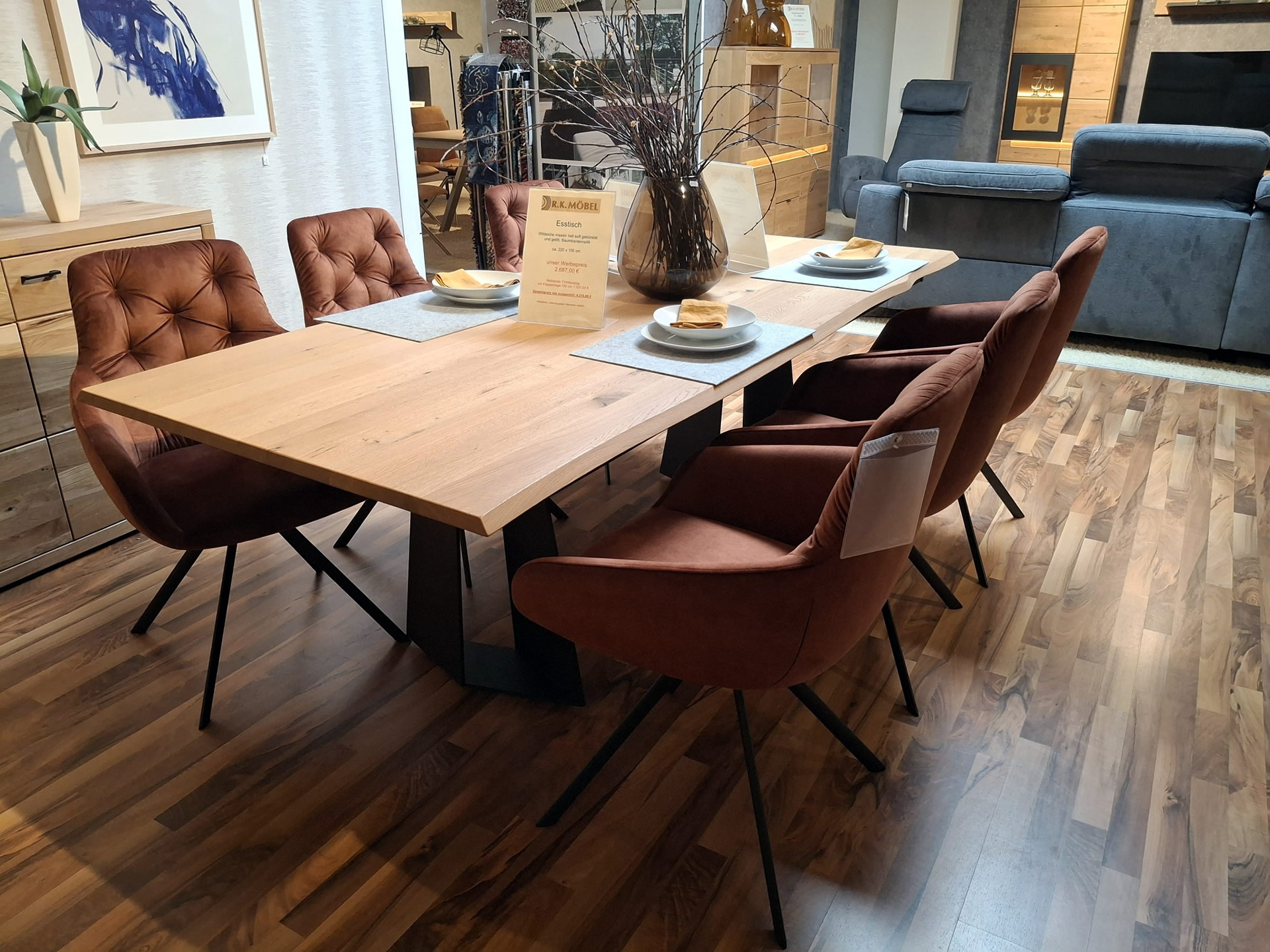 6 Sessel Tylor 2290.18PX Venjakob