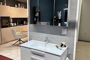 Bad-Einrichtung Forty, Polarweiß Hochglanz