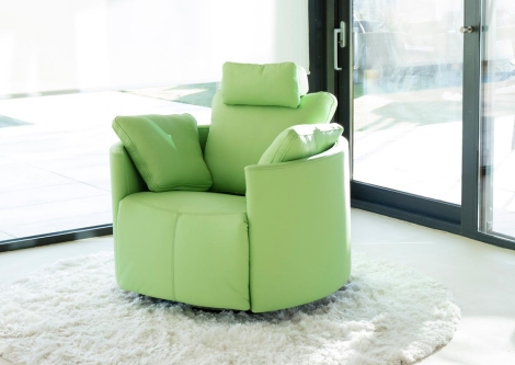 Polstersessel Z23007 - Leder green